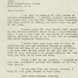 Letter: 1947 January 20