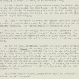 Letter: 1947 January 17