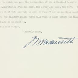 Letter: 1950 May 22