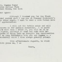 Letter: 1960 September 23
