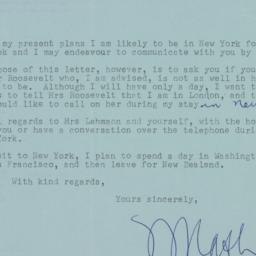Letter: 1962 September 14