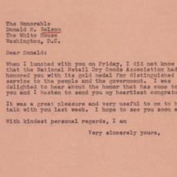 Letter: 1945 January 15