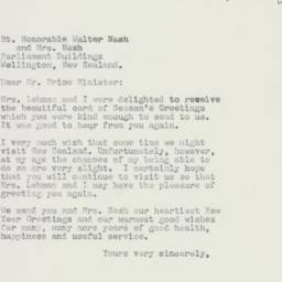 Letter: 1960 December 27