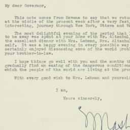 Letter: 1948 March 20