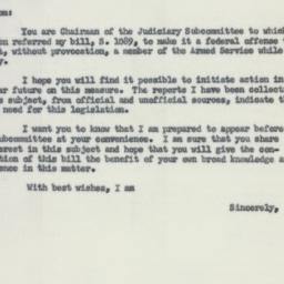 Letter: 1955 March 11