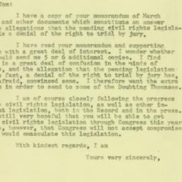 Letter: 1957 April 4