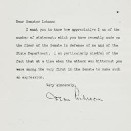 Letter: 1950 April 7