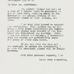 Letter: 1950 June 30