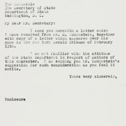 Letter: 1951 March 19