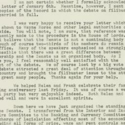 Letter: 1953 January 17