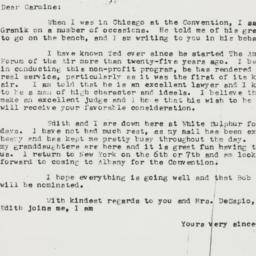 Letter: 1956 August 29