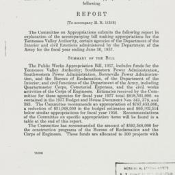 Administrative Record: 1956...