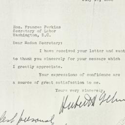 Letter: 1936 July 17