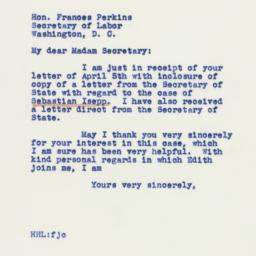 Letter: 1941 April 12