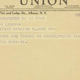Telegram: 1935 April 13