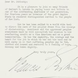 Letter: 1943 January 12