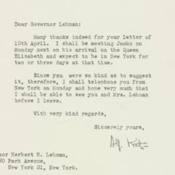 Letter: 1947 April 15