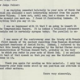 Letter: 1956 March 22