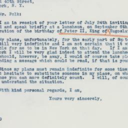Letter: 1941 July 31