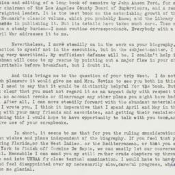 Letter: 1960 December 10