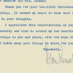 Letter: 1952 January 3