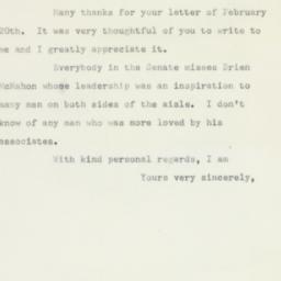 Letter: 1953 February 24