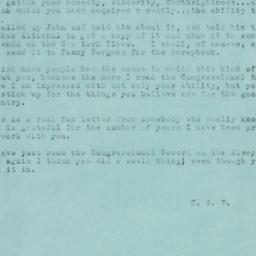 Letter: 1951 September 18