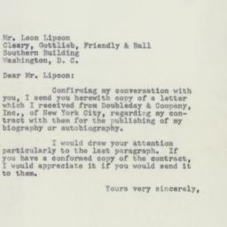 Letter: 1955 July 1