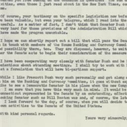Letter: 1956 March 5