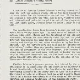 Letter: 1960 April 6