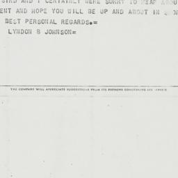 Letter: 1963 February 12