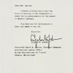 Telegram: 1962 May 1