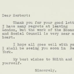 Letter: 1946 April 17