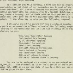 Letter: 1919 May 14
