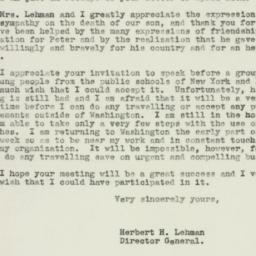 Letter: 1944 April 22