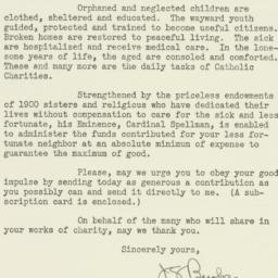 Letter: 1951 February 21