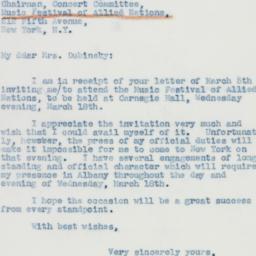 Letter: 1942 March 6