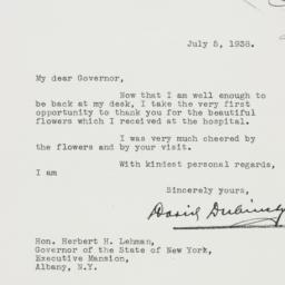 Letter: 1938 July 5