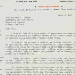 Letter: 1942 March 5