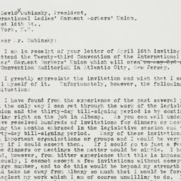 Letter: 1937 April 19