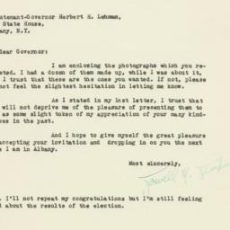 Letter: 1932 November 17
