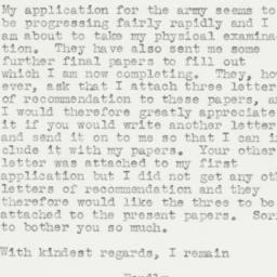 Letter: 1942 August 17