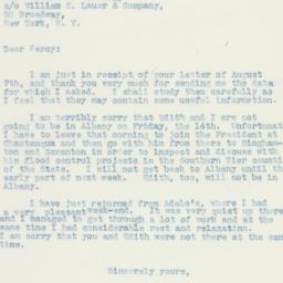 Letter: 1936 August 12