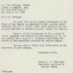 Letter: 1950 April 14