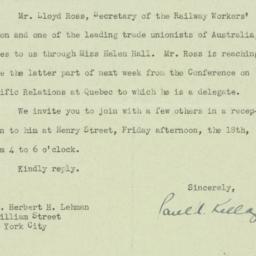 Letter: 1942 December 11