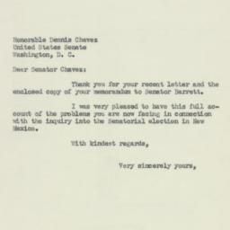 Letter: 1953 May 29