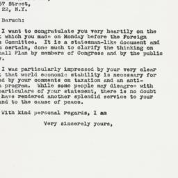Letter: 1948 January 21