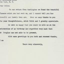 Letter: 1958 April 8