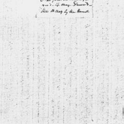 [Document, 1796 March 25]