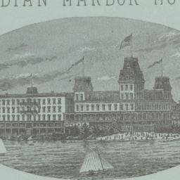 Indian Harbor Hotel. Letter